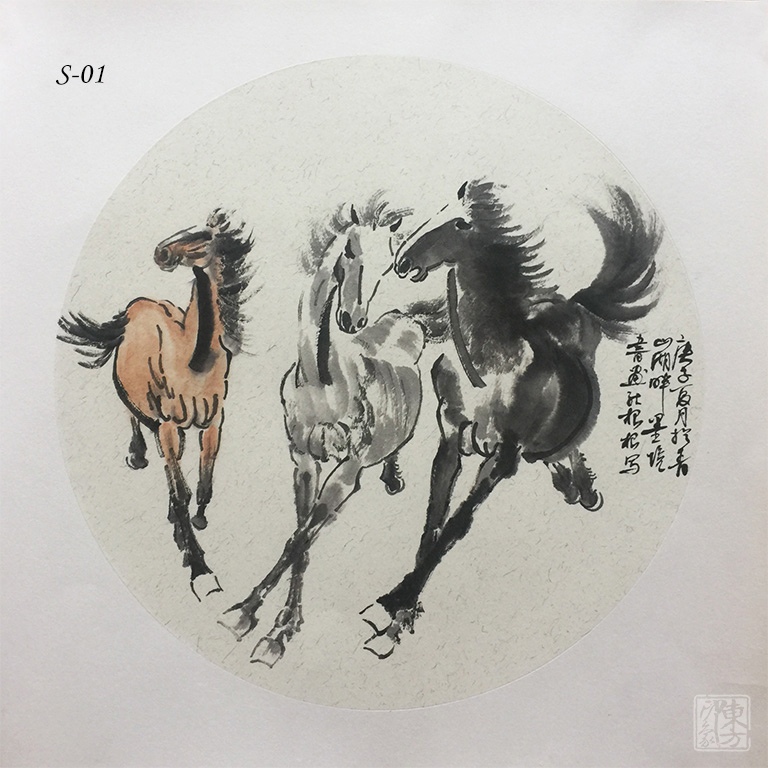 【字画】蒋才根：动物类画芯小幅（多款可选）