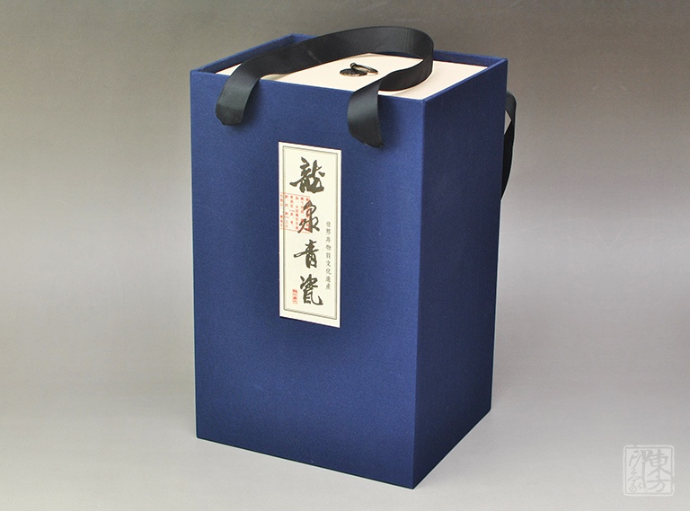 龙泉青瓷（弟窑•梅子青釉）茶杯/咖啡杯套装：葫芦兔