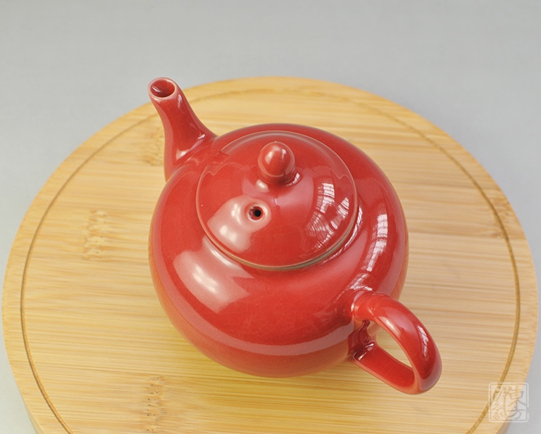 郎红瓷茶具七件套：福禄•鸿运