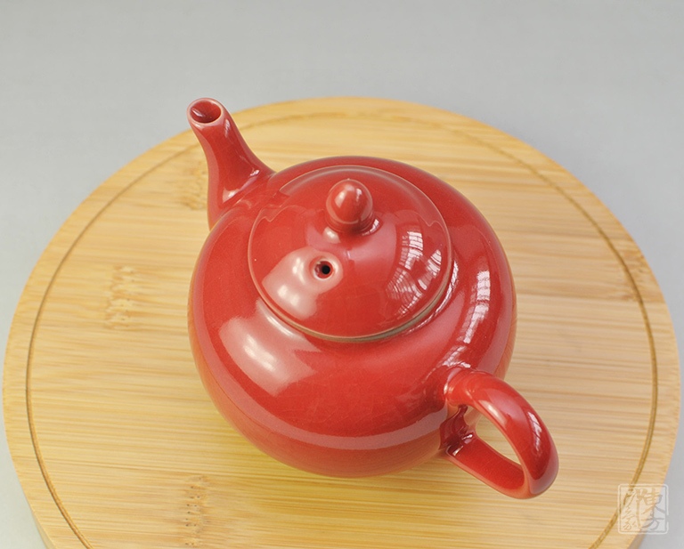 郎红瓷茶具七件套：福禄•鸿运