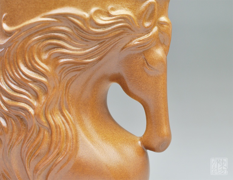 龙泉青瓷草木灰釉茶杯/咖啡杯：掌握密“马”