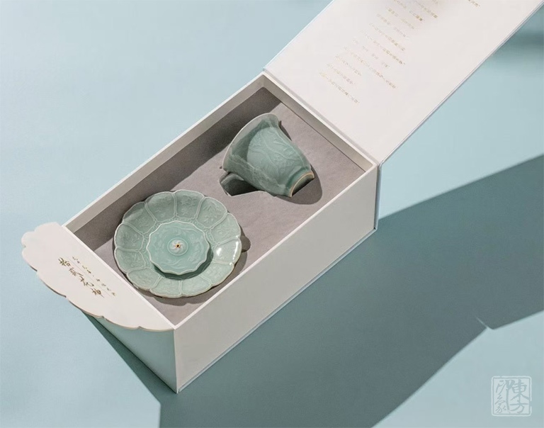 龙泉青瓷雅集（咖啡杯+香具）：十二花神