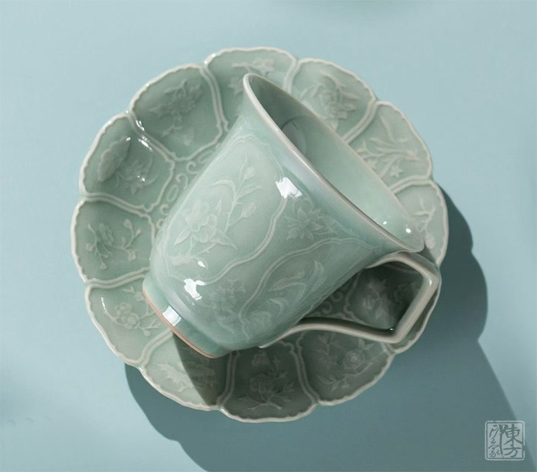 龙泉青瓷雅集（咖啡杯+香具）：十二花神