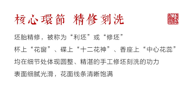 龙泉青瓷雅集（咖啡杯+香具）：十二花神