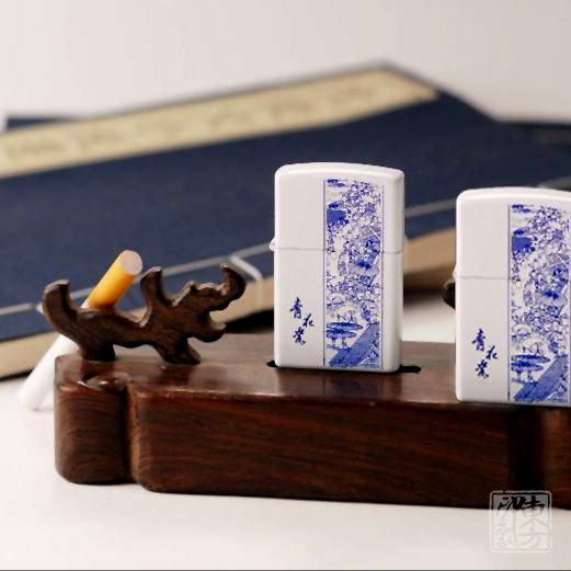 青花打火机－清明上河图