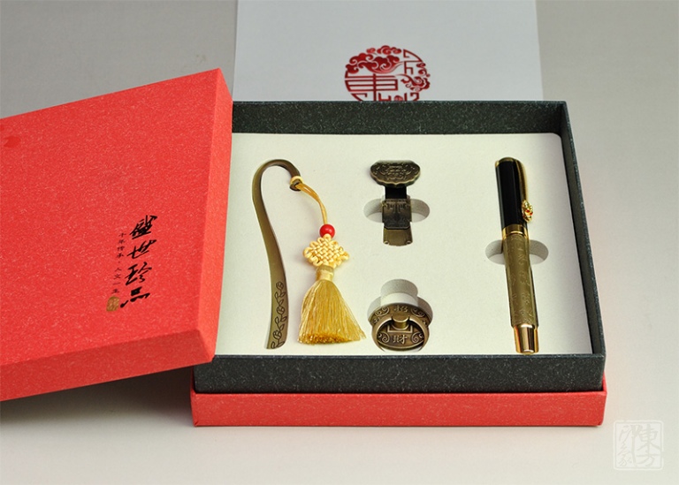 “如意招财”复古四件套